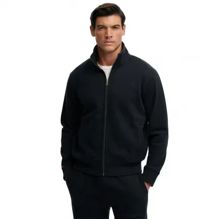 슈퍼드라이 에센셜 Logo 풀지퍼 스웨터 142784810