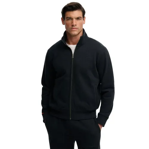 슈퍼드라이 에센셜 Logo 풀지퍼 스웨터 142784810