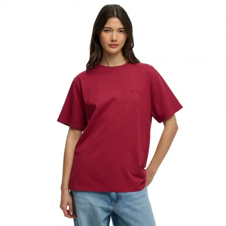 슈퍼드라이 에센셜 Logo Loose Fit 반팔 티셔츠 142784825