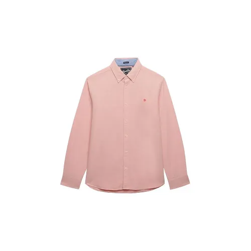 슈퍼드라이 Preppy Oxford 긴팔 셔츠 142785073