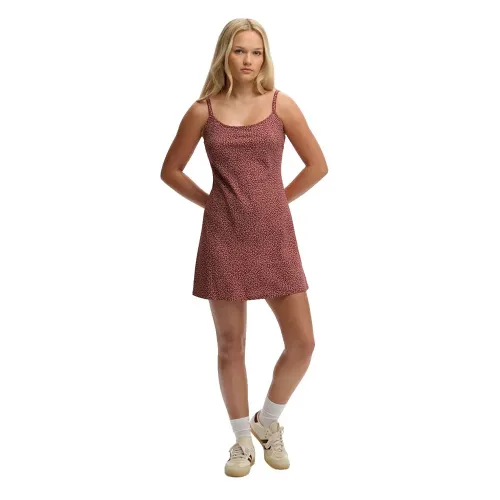 슈퍼드라이 Printed Cami Mini 나시 짧은 원피스 142785091