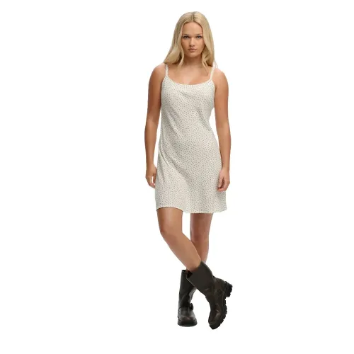 슈퍼드라이 Printed Cami Mini 나시 짧은 원피스 142785092