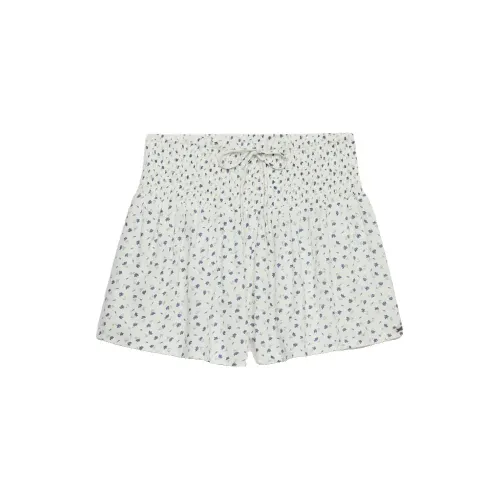 슈퍼드라이 Printed Mini Smocked 반바지 142785098