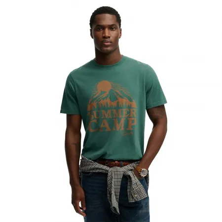 슈퍼드라이 레트로 Outdoor Relaxed Fit 반팔 티셔츠 142785099