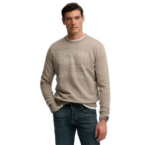 슈퍼드라이 Retro Outdoor Relaxed Fit 스웨터 142785103