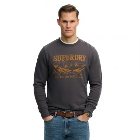 슈퍼드라이 레트로 Outdoor Relaxed Fit 스웨터 142785104