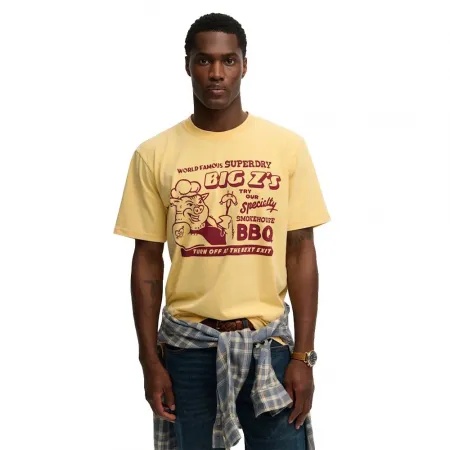 슈퍼드라이 Roadside Trade Loose Fit 반팔 티셔츠 142785122