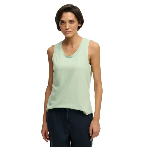 슈퍼드라이 Scoop Neck 나시 티셔츠 142785133