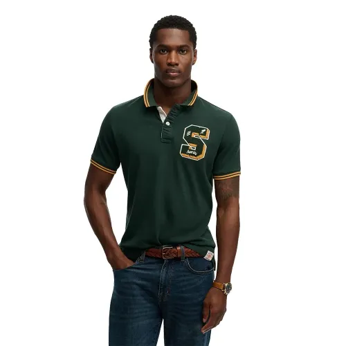 슈퍼드라이 빈티지 Athletic Patch 반팔 폴로 셔츠 142785226