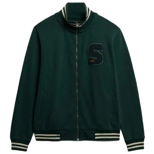 슈퍼드라이 빈티지 Athletic Track 풀지퍼 스웨터 142785236