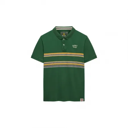 슈퍼드라이 빈티지 Stripe Jersey 반팔 폴로 셔츠 142785274