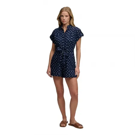 슈퍼드라이 Belted 유틸리티 Playsuit 반팔 롬퍼 142797605