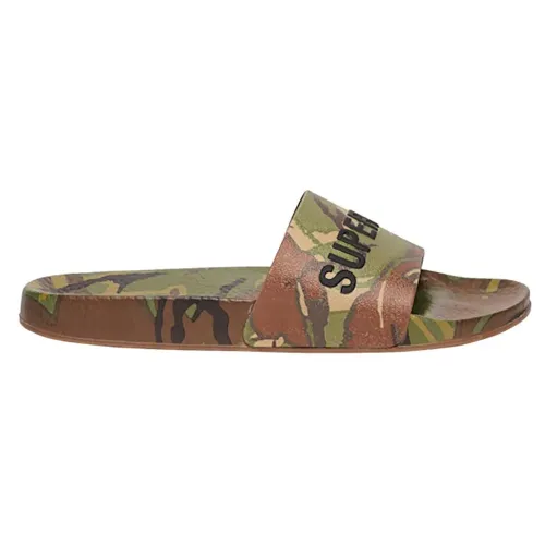 슈퍼드라이 Camo 프린트 슬리퍼 142797607
