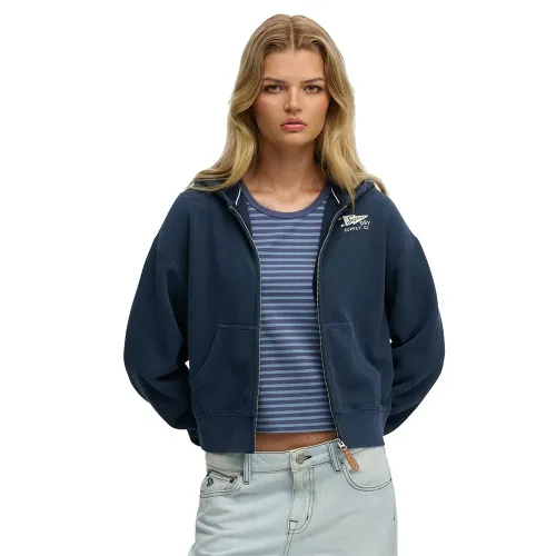 슈퍼드라이 헤리티지 Hamptons 풀지퍼 스웨터 142797705