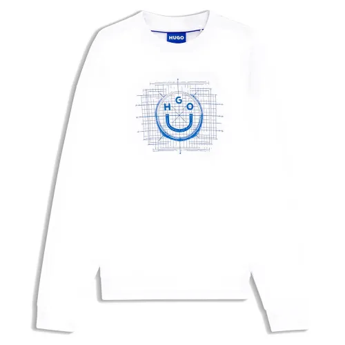 휴고 보스 Namenex 10273008 BLUE 스웨터 142823035