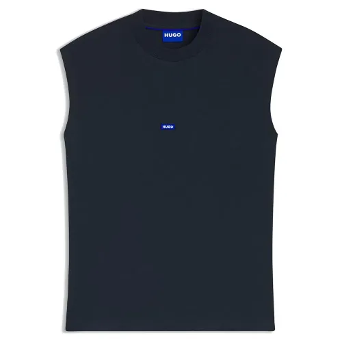 휴고 보스 Navertz 01 BLUE 나시 티셔츠 142823044