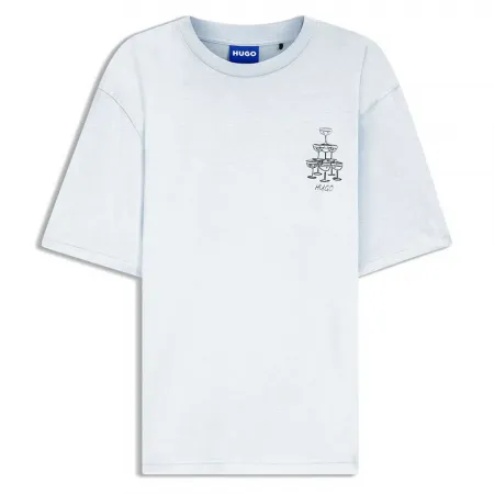 휴고 보스 Nucavo BLUE 반팔 티셔츠 142823077