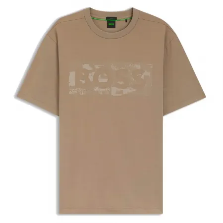 보스 Globe Logopattern 10278673 반팔 티셔츠 142850610