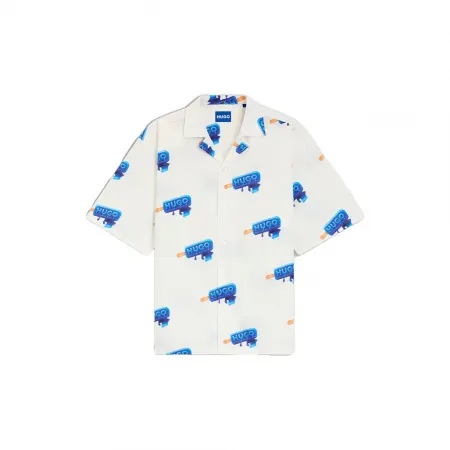 휴고 보스 Eligino 10279376 반팔 셔츠 142850825