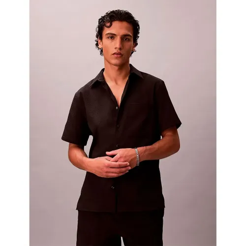 캘빈클라인 Seersucker 반팔 셔츠 142870420