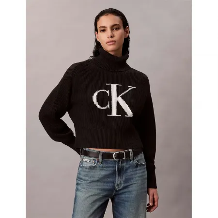 캘빈클라인 LV047D349G 하이넥 스웨터 142871496