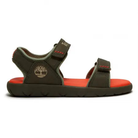 팀버랜드 Perkins Row Back스트랩 Nubuck 어린이 샌들 142928772