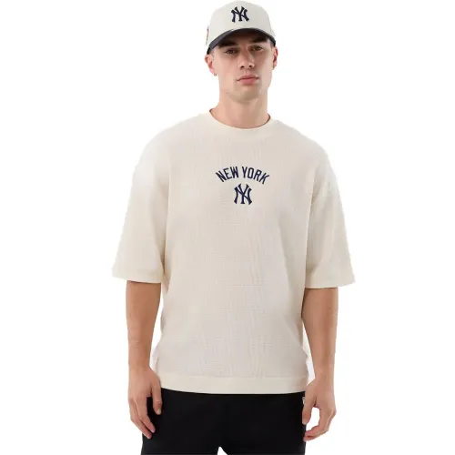 뉴에라 MLB 와플 Box 뉴욕 양키즈 반팔 티셔츠 142930460
