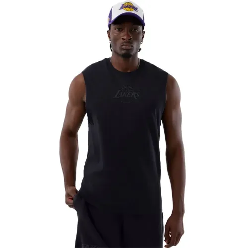 뉴에라 NBA Core Plus LA 레이커스 나시 티셔츠 142930486