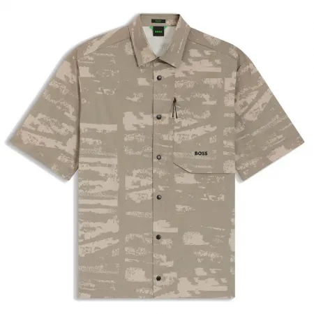 보스 Globe Print 10277766 반팔 셔츠 142934091