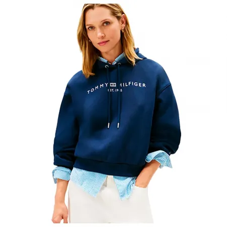 타미힐피거 Logo Flex Relaxed 후드티 142955285