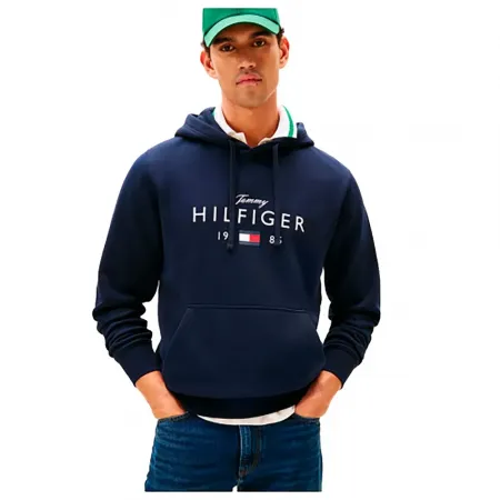 타미힐피거 Logo 그래픽 후드티 142955289
