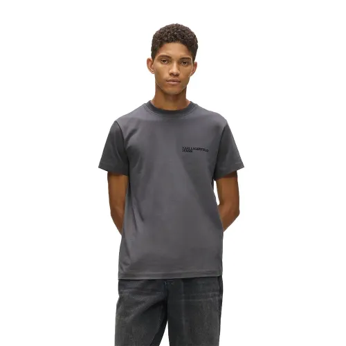 KARL LAGERFELD JEANS A1M17003 Slim Fit 반팔 티셔츠 142978781