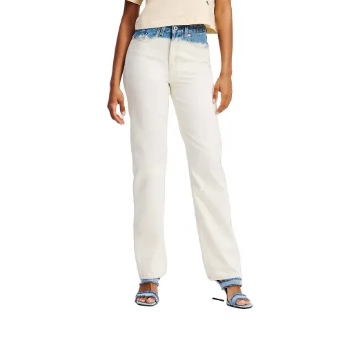 KARL LAGERFELD JEANS A2W10035 Straight Fit 하이웨이스트 청바지 142979020