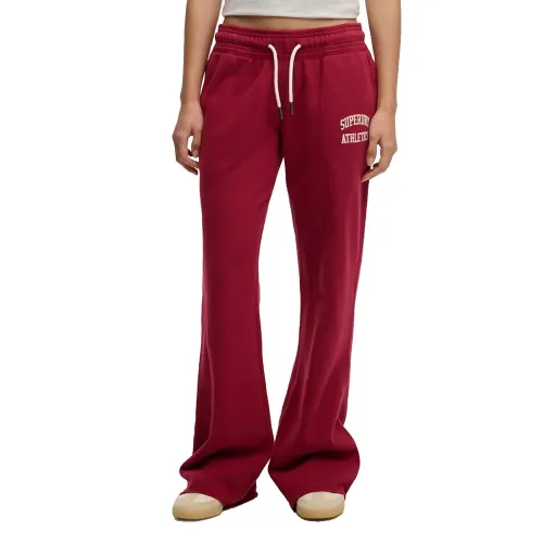 슈퍼드라이 Athletic Low Rise Flare 운동복 바지 142979787