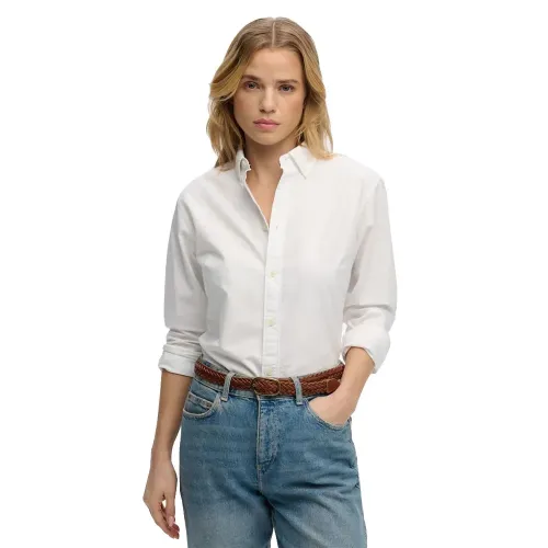슈퍼드라이 Slim Oxford 긴팔 셔츠 142979850