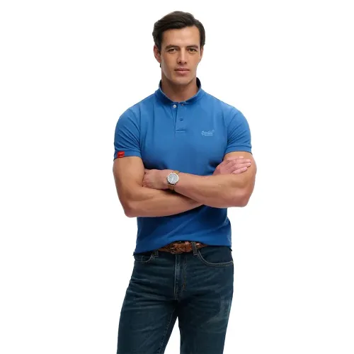 슈퍼드라이 Vint Destroy 반팔 폴로 셔츠 142979860