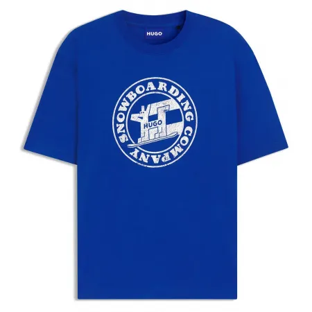 휴고 보스 Napolux 10258299 01 BLUE 반팔 티셔츠 142987982