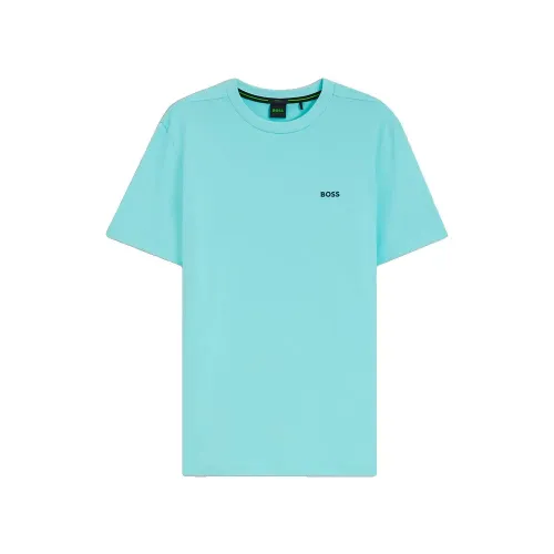 보스 50506373 그린 반팔 티셔츠 143000753