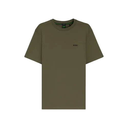 보스 50506373 그린 반팔 티셔츠 143000754