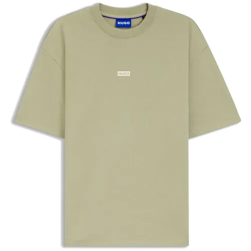 휴고 보스 Nalono 10250555 BLUE 반팔 티셔츠 143001137