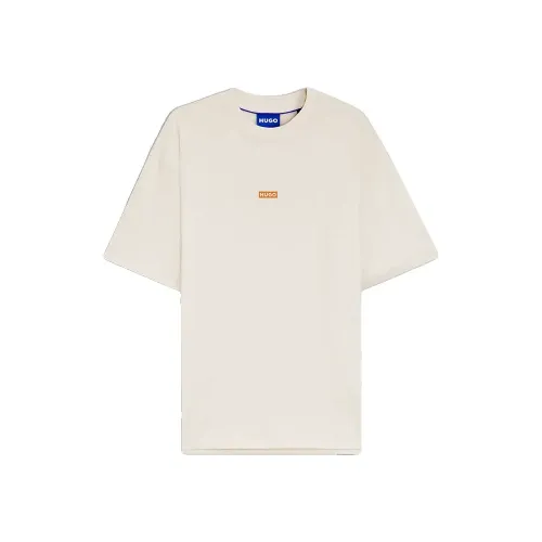 휴고 보스 Nalono 10250555 블루 반팔 티셔츠 143001138