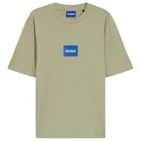 휴고 보스 Nayonix 10258299 블루 반팔 티셔츠 143001141