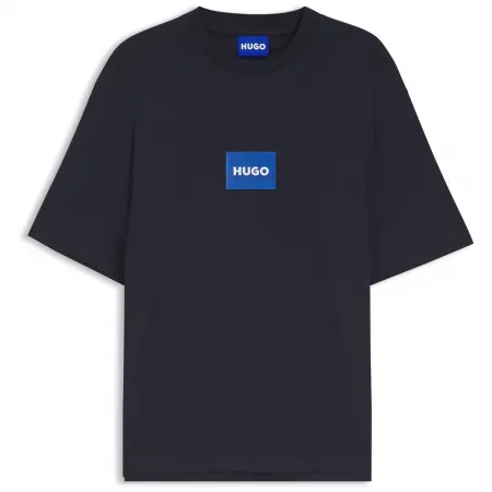 휴고 보스 Nayonix 10258299 블루 반팔 티셔츠 143001142