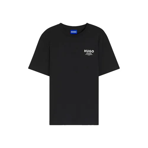 휴고 보스 Nesptee 10283344 블루 반팔 티셔츠 143001149
