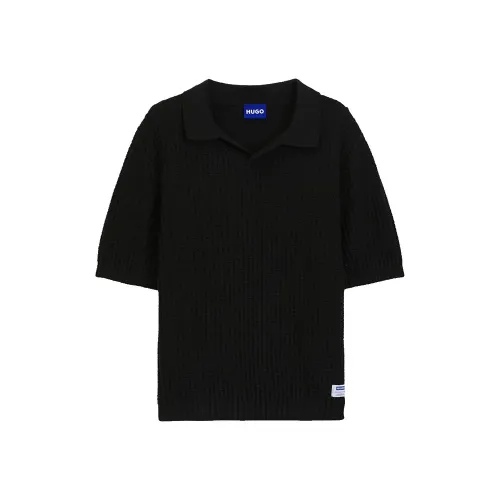 휴고 보스 Spero 10277631 블루 스웨터 143001220