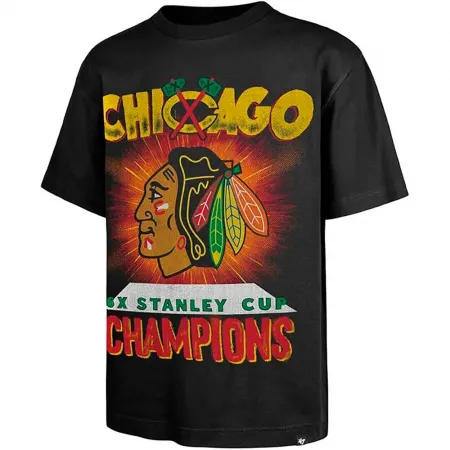 47 NHL 시카고 블랙호크스 Sigma 반팔 티셔츠 143007850
