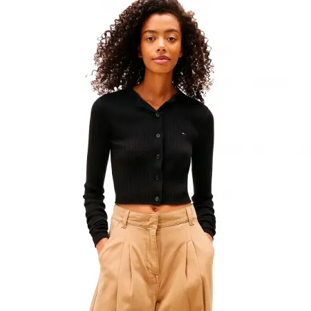 타미힐피거 DW0DW22023 Cropped 카디건 143021909