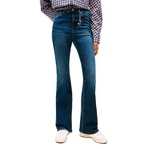 타미힐피거 Sylvia Ei1260 Flare Fit 하이웨이스트 청바지 143022073