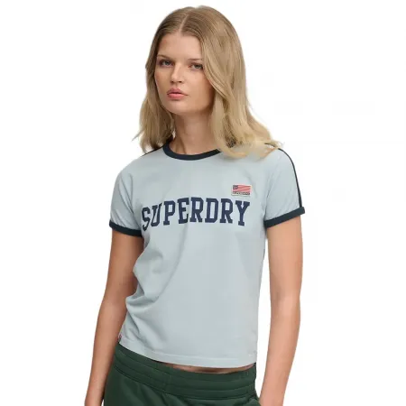 슈퍼드라이 Athletic 에센셜 Stripe 티셔츠 143062957