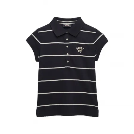 슈퍼드라이 Athletic 에센셜 Stripe 저지 폴로셔츠 143062963